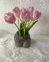 Beton-Vase Körperform