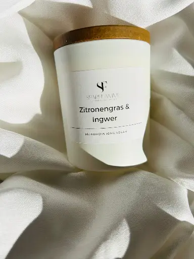 Duftkerze Zitronengras & Ingwer