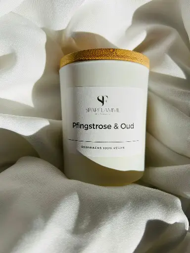 Duftkerze Pfingstrose & Oud